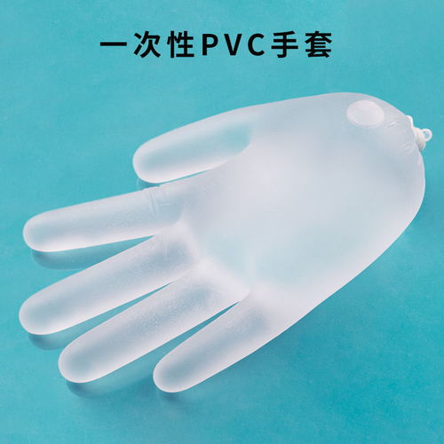 一次性手套薄膜食品卫生加厚美容烘培透明塑料女防水防油手套批发